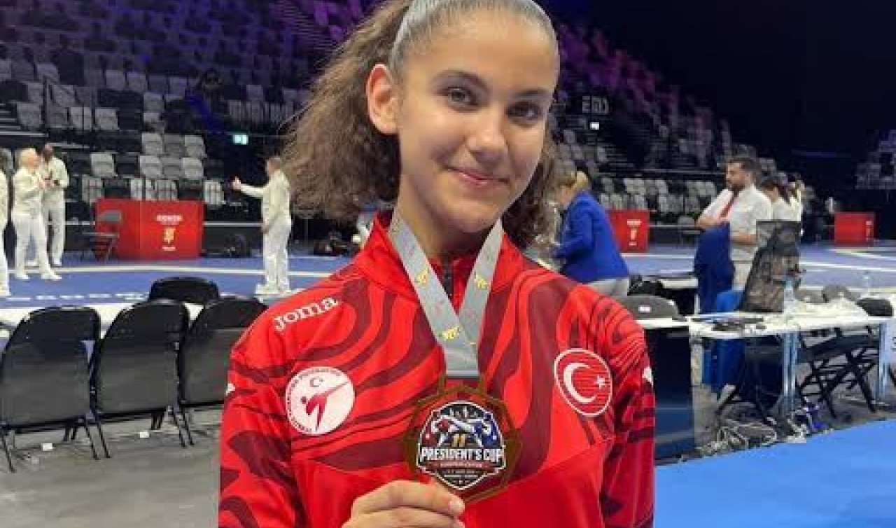 Konyalı milli sporcu Merve Telli Avrupa Şampiyonu oldu!