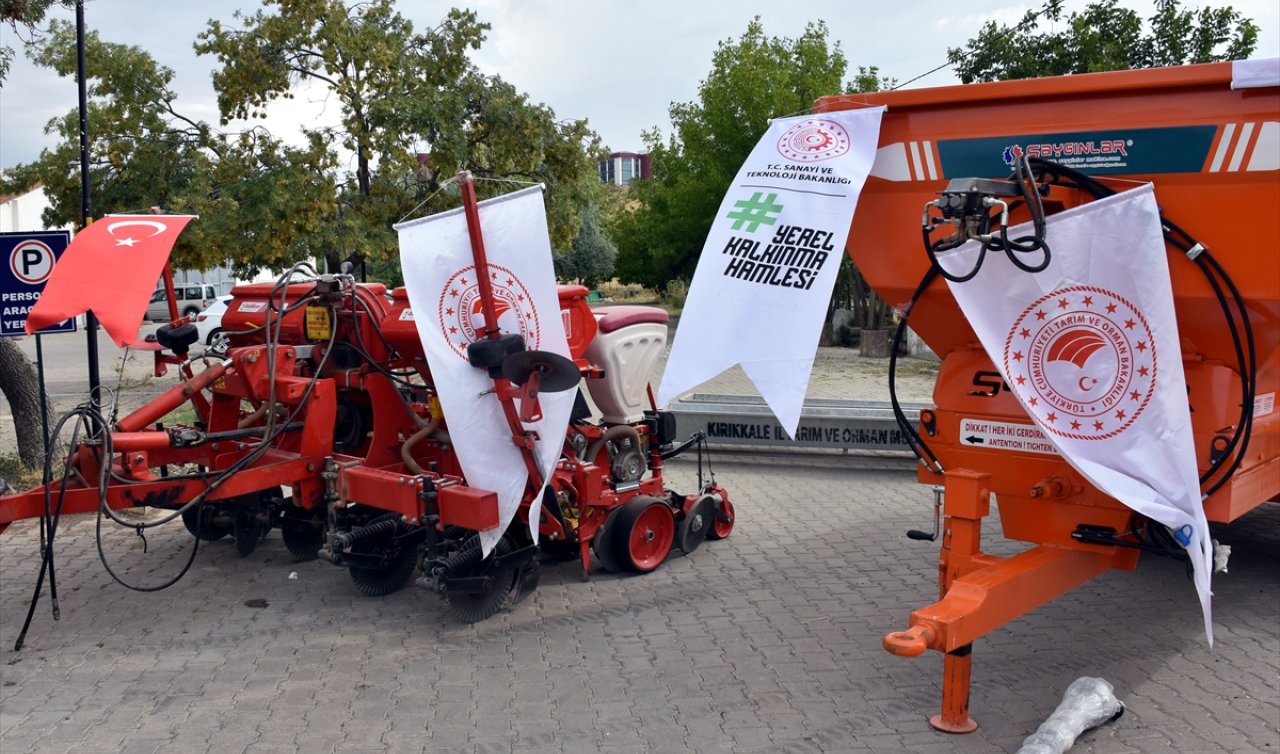 Kırıkkale’de üreticilere 37,5 milyon lira değerinde ekipman ve ürün desteği