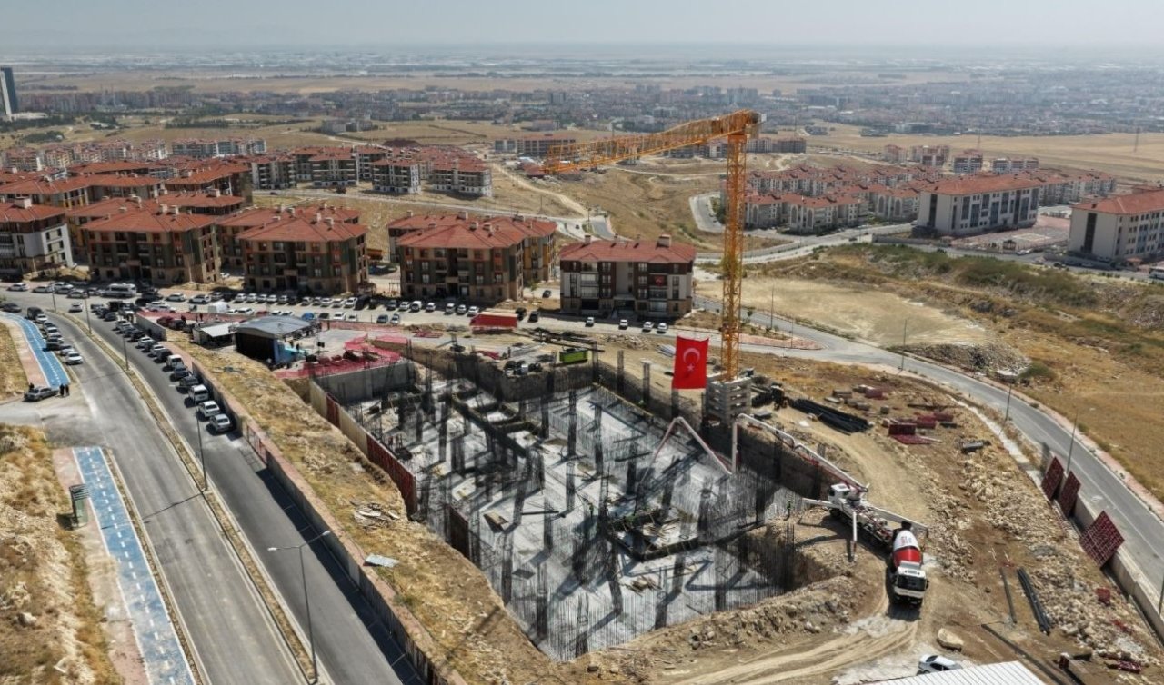 Konya’da dikkat çeken yatırım! 40 bin kişilik bölgeye 300 milyon TL’lik tesis