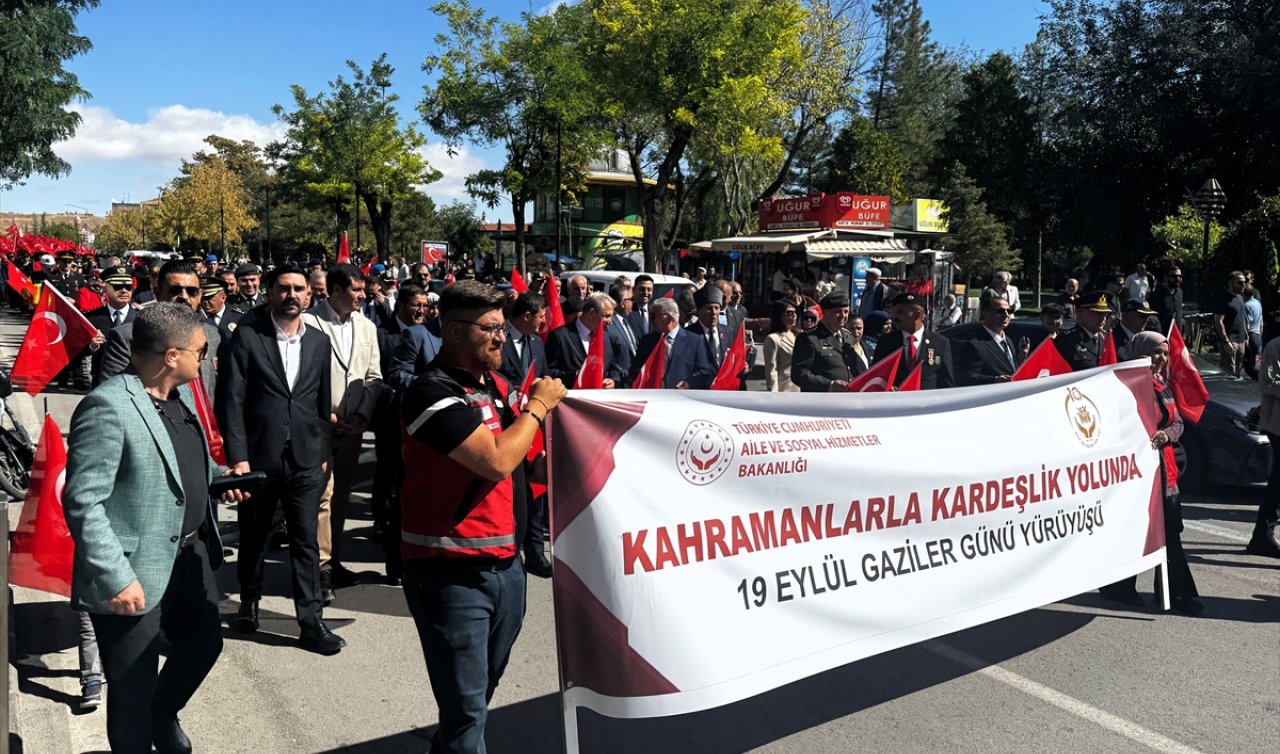 Konya, Aksaray ve Afyonkarahisar’da Gaziler Günü kutlandı