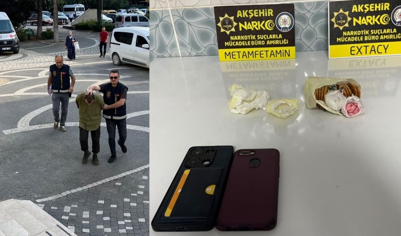 Konya’da uyuşturucu operasyonu: 1 şüpheli tutuklandı