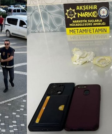 Konya’da uyuşturucu operasyonu: 1 şüpheli tutuklandı