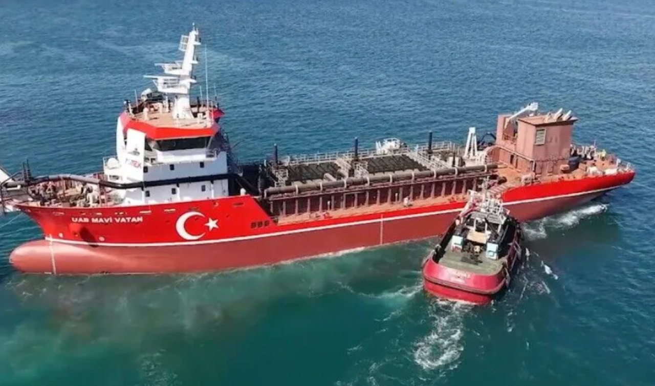 İlk yerli ve milli tarama gemisi “UAB MAVİ VATAN“ suya indirildi
