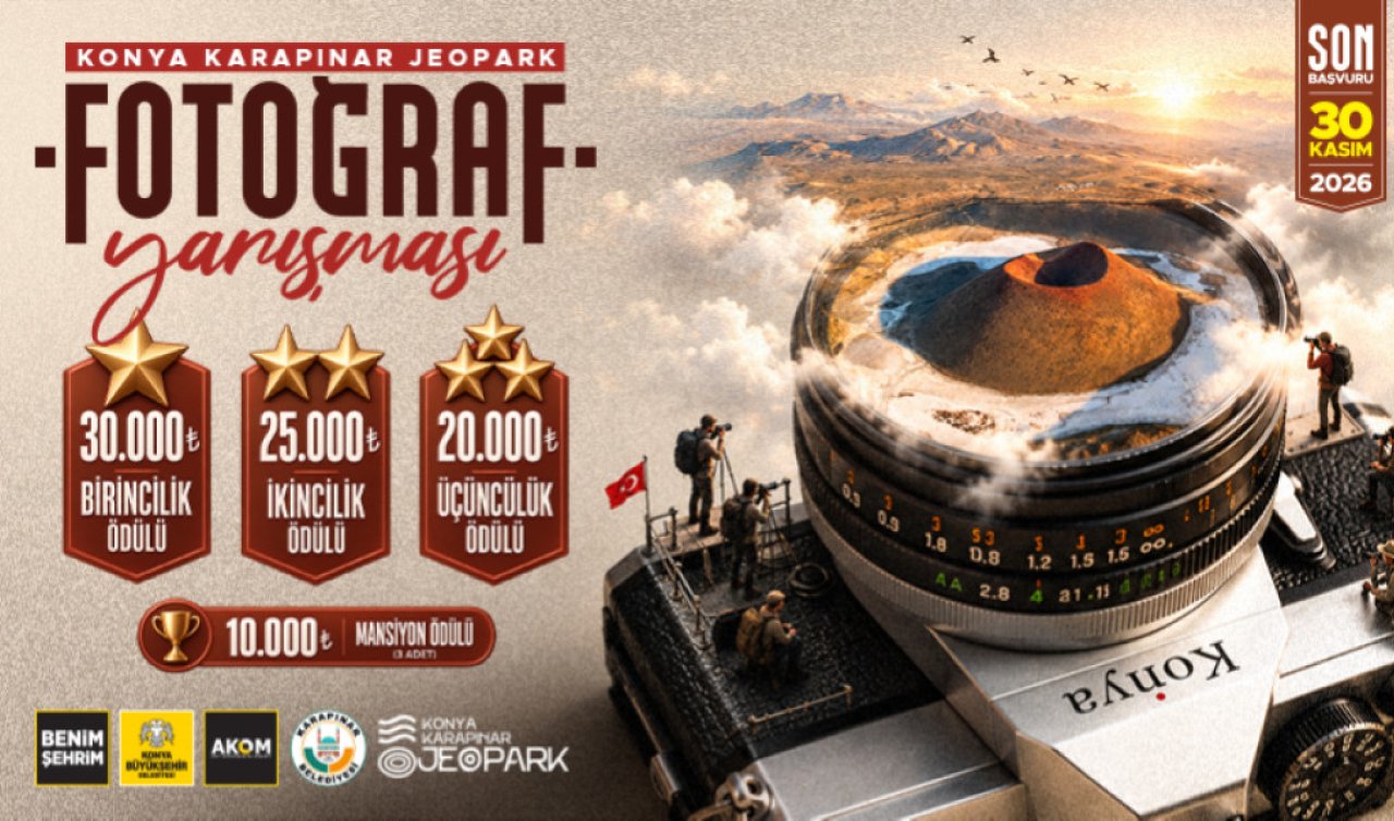 Konya Büyükşehir’den “Konya Karapınar jeopark fotoğraf yarışması”