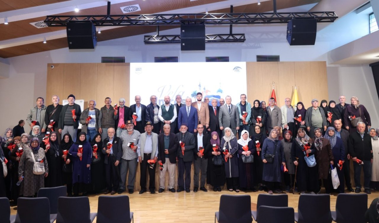 Konya Büyükşehir’in Vefa Umresi’nde dördüncü kafile kura heyecanı yaşadı
