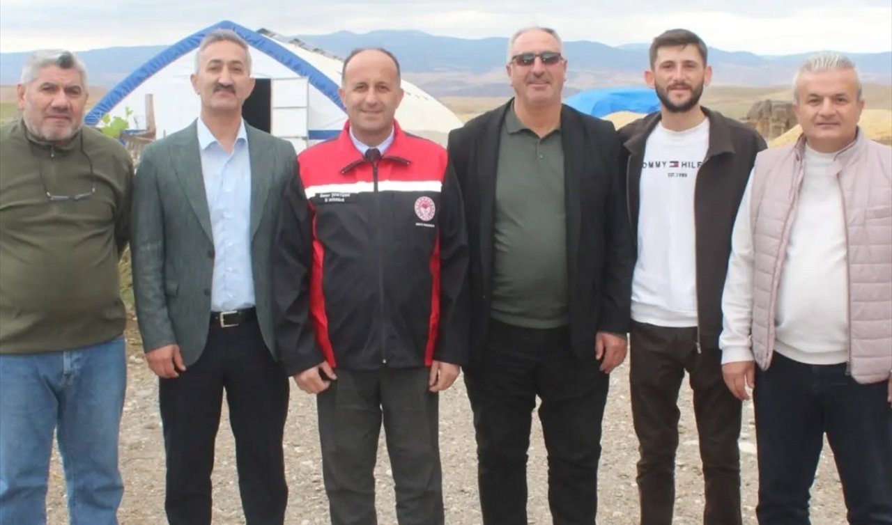 Yozgat’ta küçükbaş hayvan üreticisine KOP destekli çadır desteği