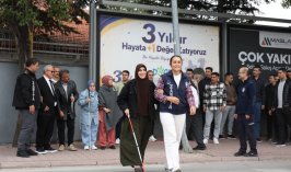 Konya’da zabıtalara özel eğitim! Görme engelliler için sahaya indiler