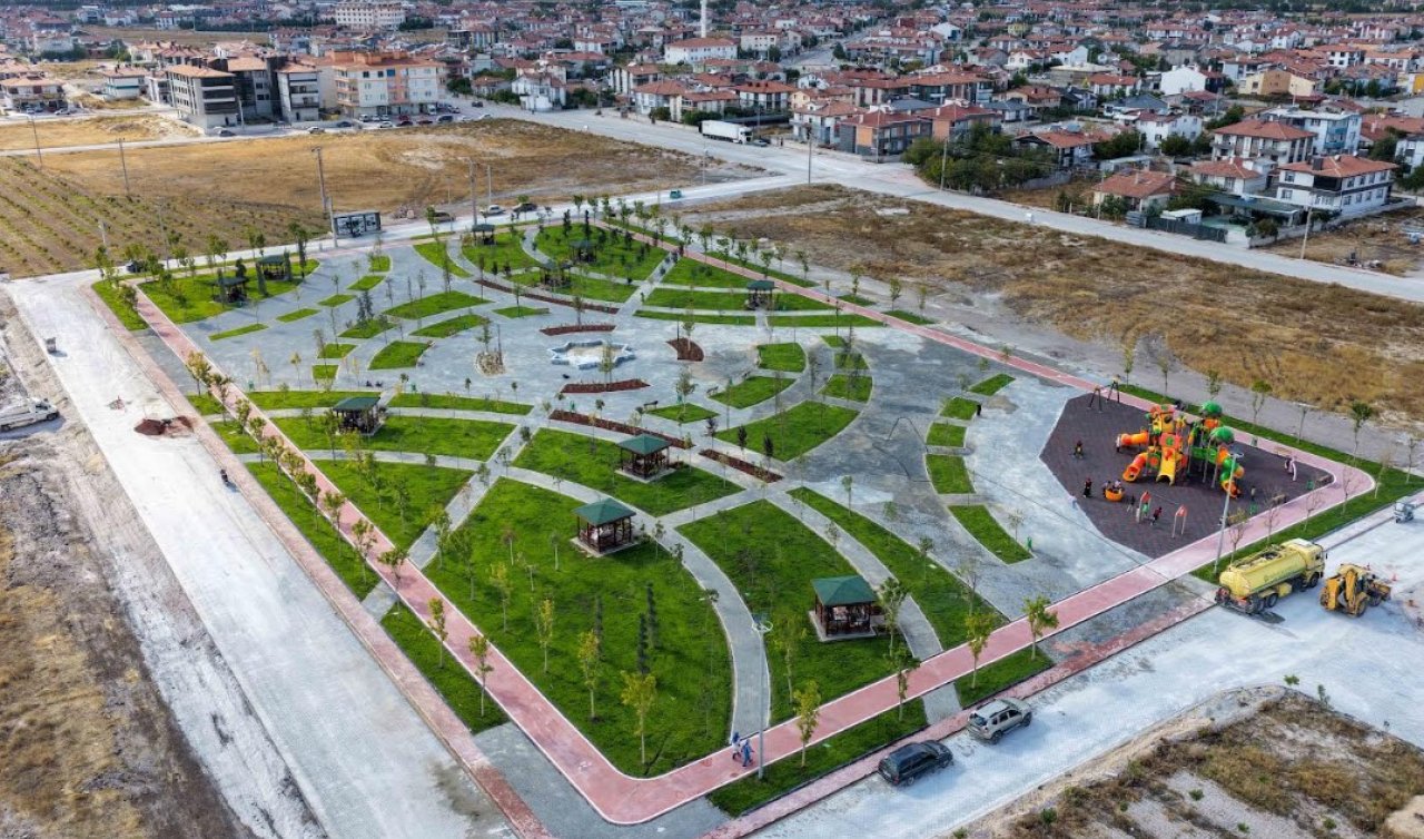 Konya’da yeşil dönüşüm! Meram’a 76 bin metrekarelik yeni alan