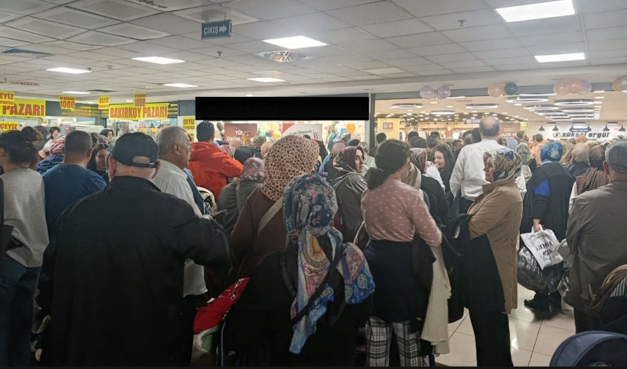 Konya’da indirim izdihamı! 42 TL’lik kıyafetler kapış kapış satıldı