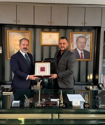İslam Memiş’ten Konya Demirciler Odası’na ziyaret