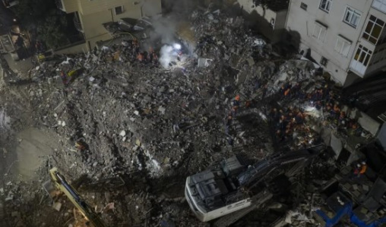 İstanbul’daki bina çökmesinde acı bilanço: 5 kişi hayatını kaybetti