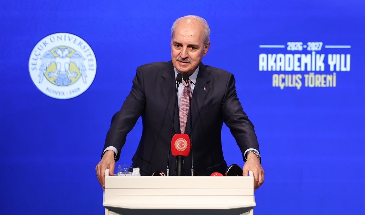 TBMM Başkanı Numan Kurtulmuş, SÜ Rektörü Prof. Dr. Yılmaz’ı ziyaret etti