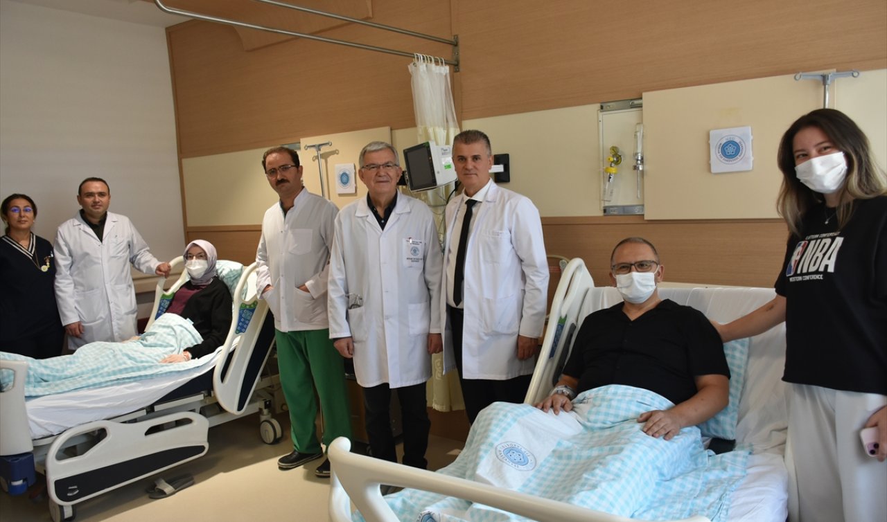 Konya’da çapraz böbrek nakliyle iki kadın diyalizden kurtuldu