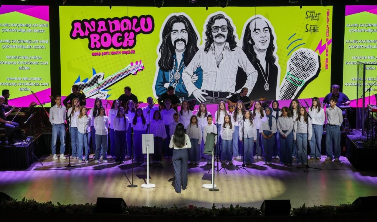  Konya Selçuklu’da Anadolu Rock Konseri yoğun ilgi gördü