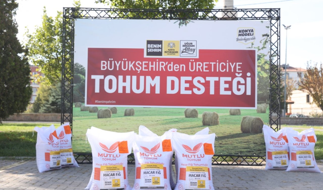 Konya’da çiftçilere yüzde 75 hibeli tohum desteği!