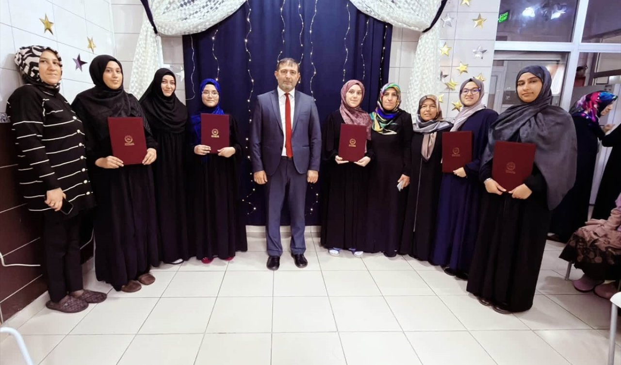 Seydişehir’de 9 öğrenciye hafızlık icazet belgesi verildi