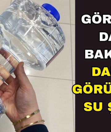 Gören bir daha bakıyor! Dambıl görünümlü su şişesi