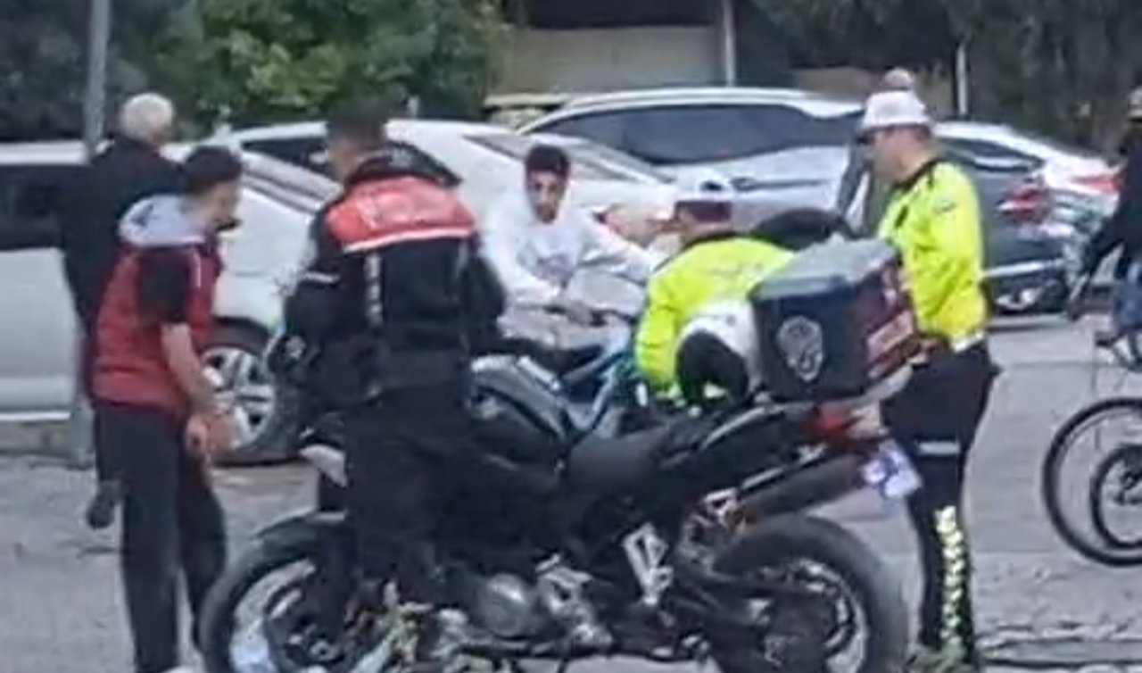 Konya’da parkta başlayan olay, cadde üzerinde son buldu!