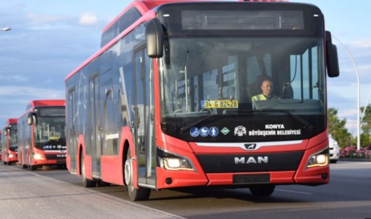 Konya Büyükşehir Belediyesi 50 otobüs şoförü alacak! Başvurular başladı