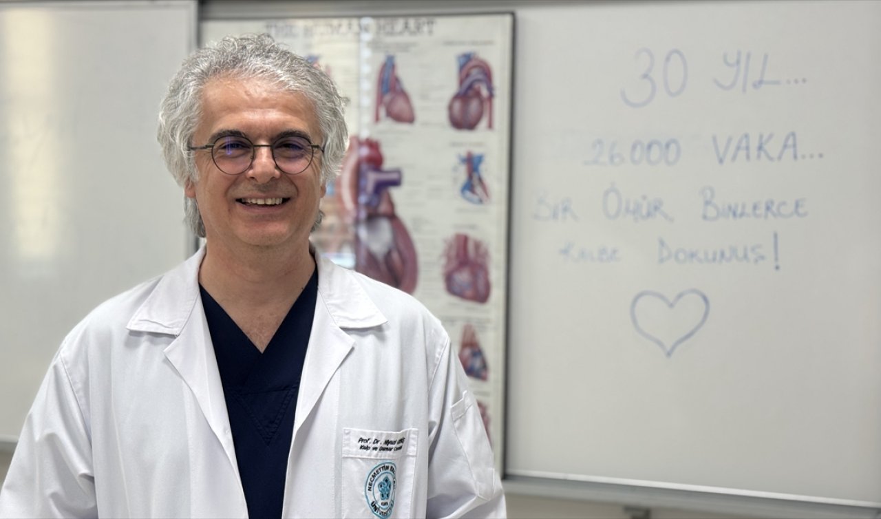 Konya’da 30 yılda 26 bin vakaya dokundu! Kalp cerrahının duygulandıran hikâyesi