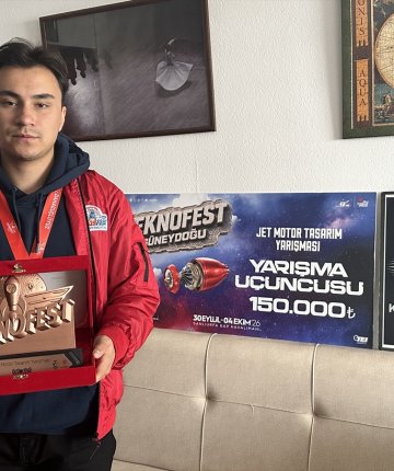 Konya’dan TEKNOFEST başarısı! Yerli motor teknolojisi için tasarladılar