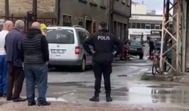 Konya’da inşaat yanında zemin çöktü! Doğalgaz ve su hatları zarar gördü